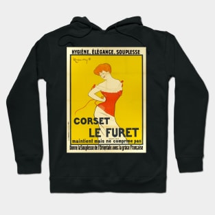 Leonetto CAPPIELLO Poster Corset Le Furet Hoodie